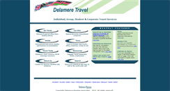 Desktop Screenshot of delameretravel.com